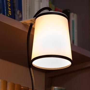 Designheure - Lampe de lecture-Designheure-LIGHTBOOK - Lampe de bibliothèque Blanc/Noir | App